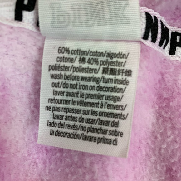 PINK Victoria’s Secret Hoodie Sweatshirt Medium - Picture 4 of 5